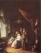 Gerrit Dou The Dropsical Lady oil painting artist